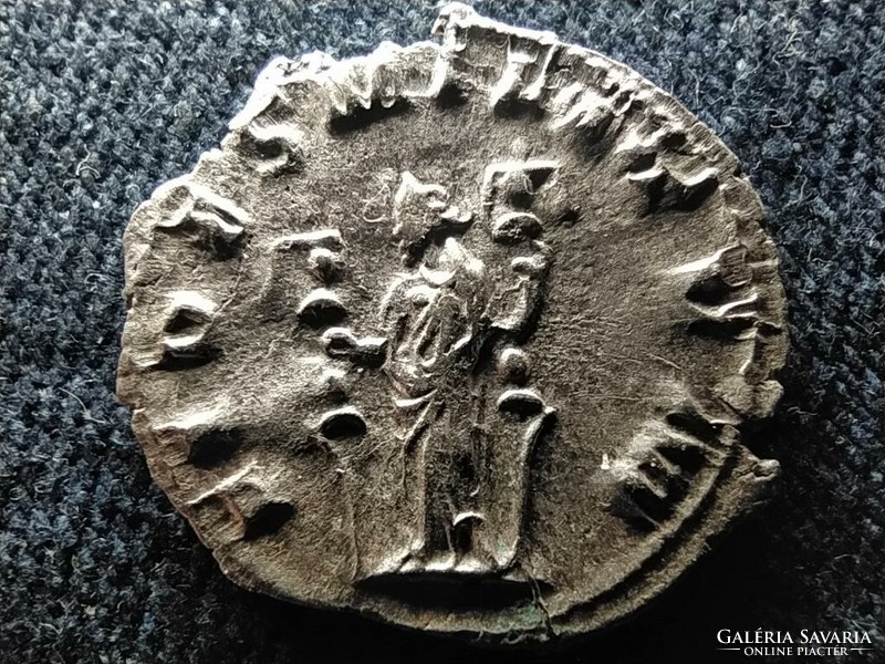 Roman Empire i. Valerian (253-260) silver Antoninianus ric 89 fides militvm (id60124)