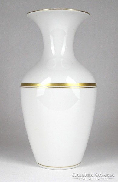 1M251 old large gilded Herend vase 25 cm