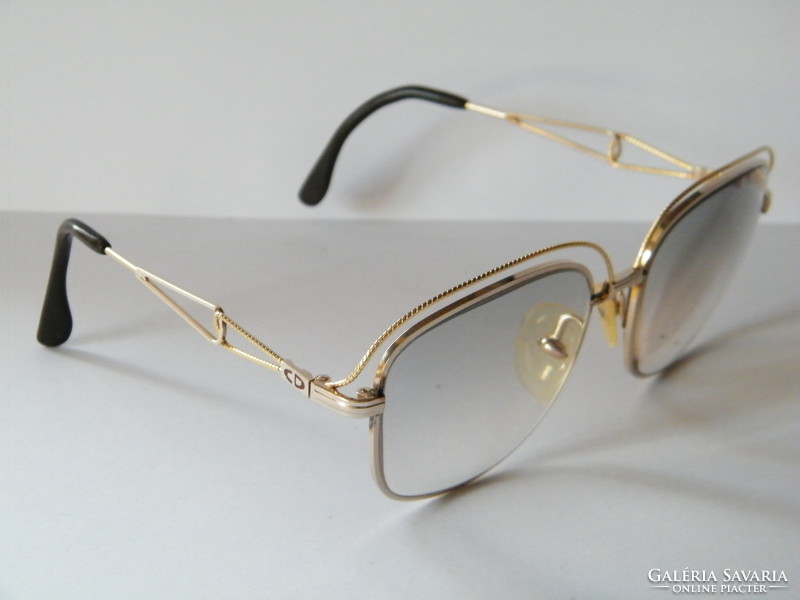 Vintage christian dior 2461 gilded glasses frame