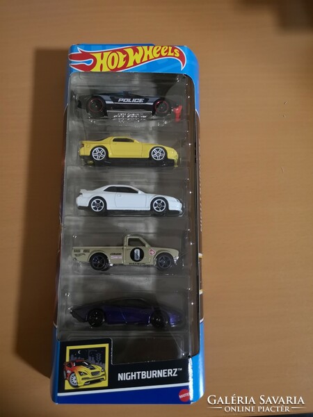 Hotwheels nightburnerz 5 pack