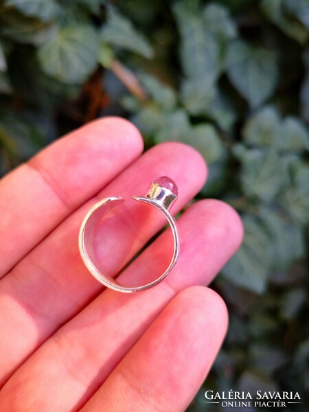 Valódi turmalin ezüst gyűrű