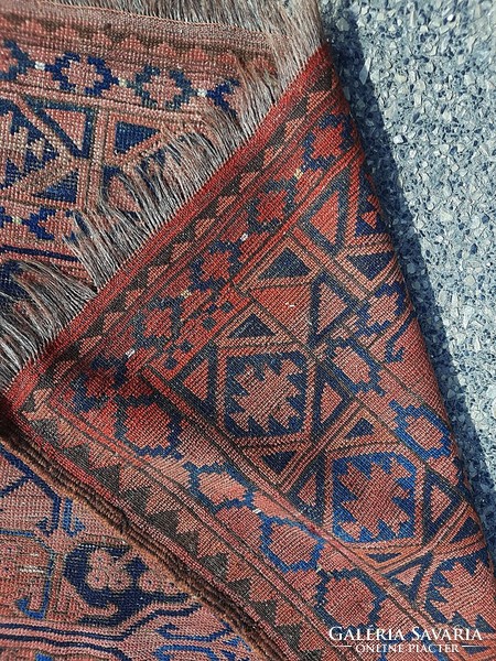 Antique afghan, beautiful rug! 260 X 250 cm