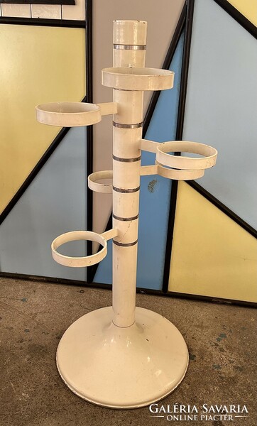 Retro, space age design flower stand