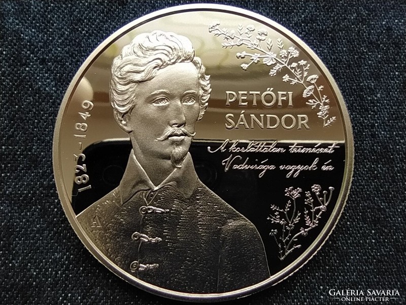 Petőfi Sándor és a szabadságharc .925 ezüst 30000 Forint 2023 BP PP (id78051)