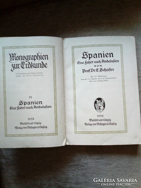 Spanien (1928) book in German