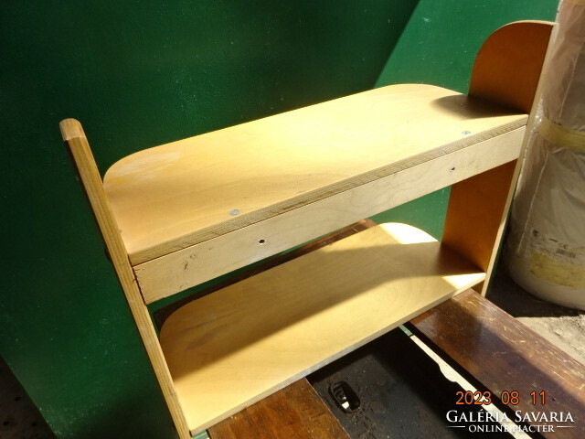 Retro wooden shelf from the 70s, length 50 cm. Jokai.
