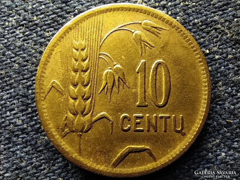 Litvánia Köztársaság (1918-1940) 10 centu 1925  (id78344)