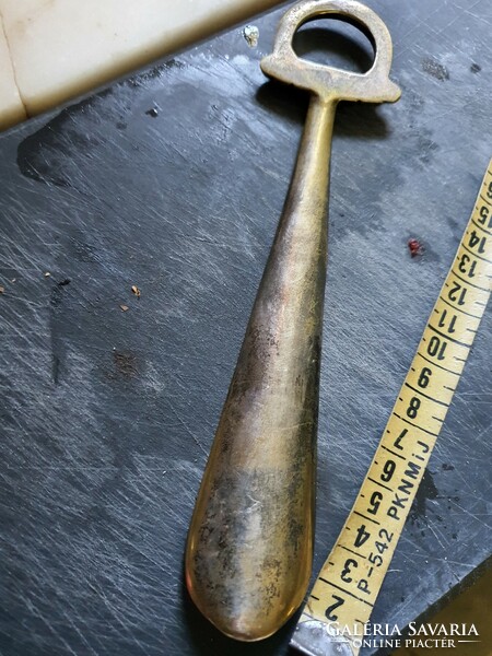 Antique shoe spoon