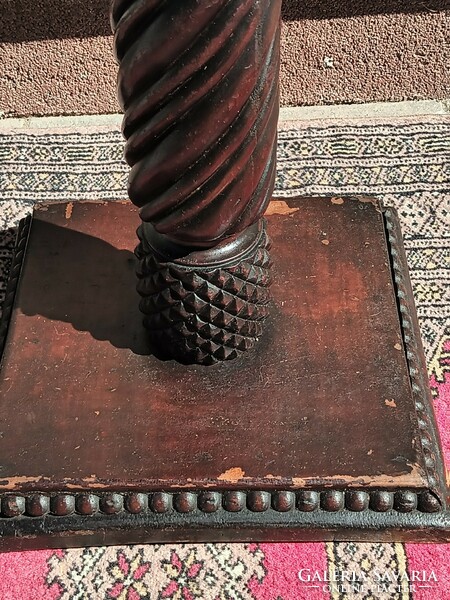 Antique carved pedestal, flower or statue holder. Negotiable!!!!!