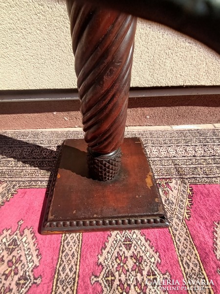 Antique carved pedestal, flower or statue holder. Negotiable!!!!!