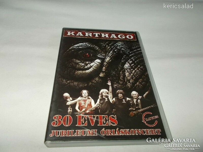Karthago - 30th anniversary giant concert (cd), the band's record on DVD from 2010. 1-2 chases on the puck