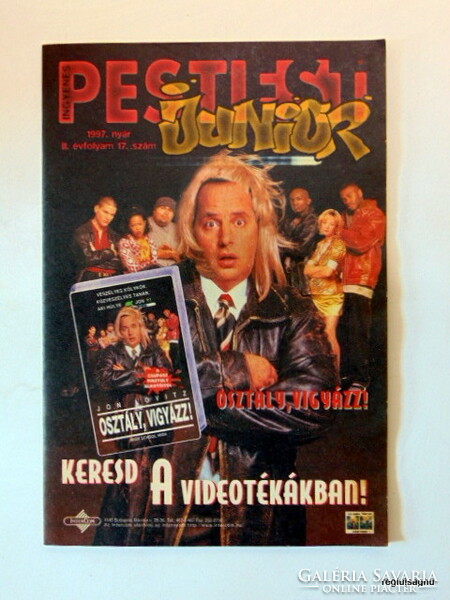 1997 ?        /  PESTIEST junior  /  Születésnapra!? EREDETI ÚJSÁG! Ssz.:  22743