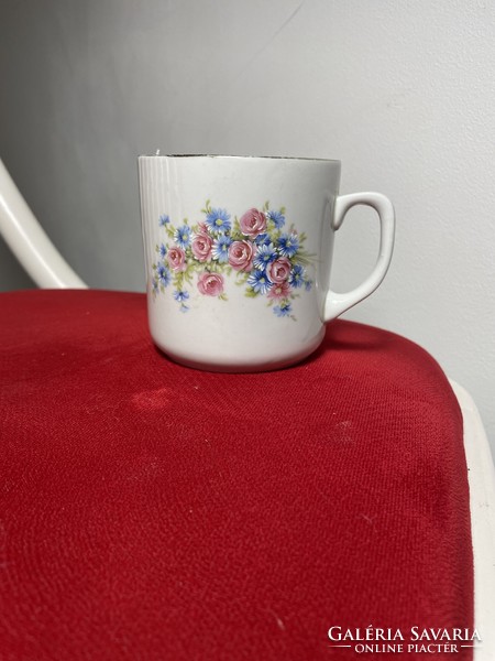 Zsolnay floral mug