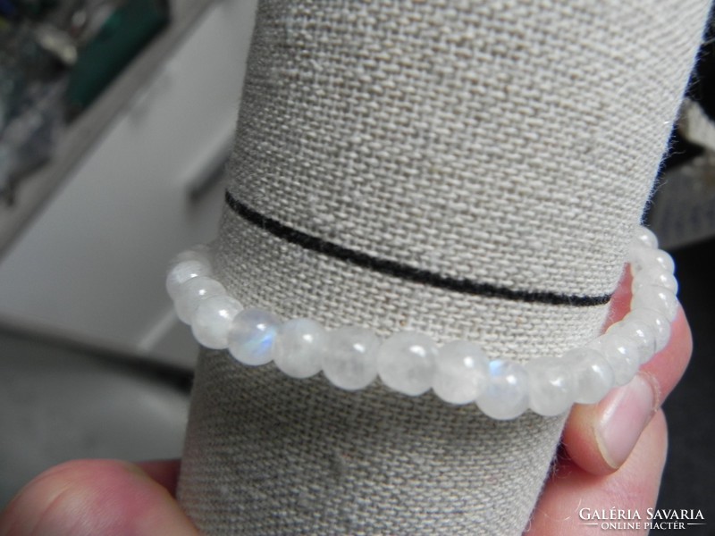 Original rainbow moonstone bracelet