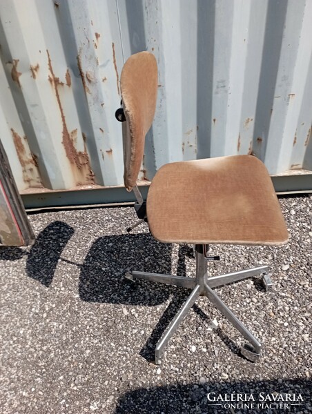 Vintage,dán,labofa irodai szék 1950/60 Jorgen Rasmussen