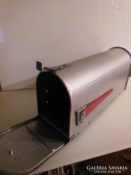 Mailbox - usa - ohio - steel !!! - 48 X 22 x 17 cm - can also be mounted on the wall - perfect