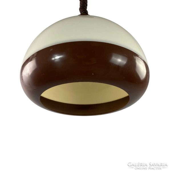 Brown and white spring deer ceiling lamp