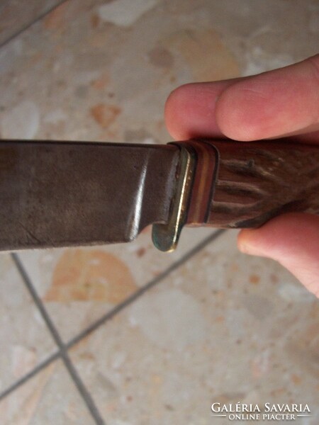 Old knife in its case