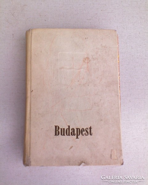 BUDAPEST  Útikönyv 1960