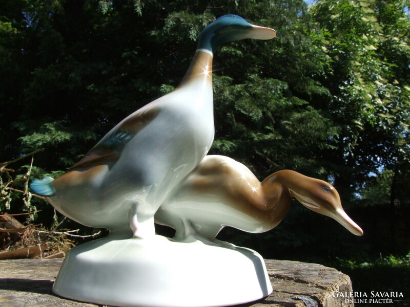 Zsolnay duck pair (210613)