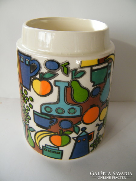 Retro goebel kitchen porcelain container