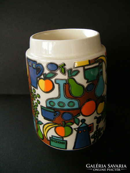 Retro Goebel konyhai porcelán tárolóedény