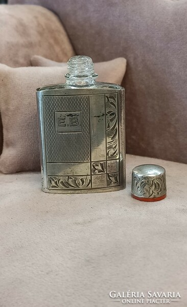 Antik Ezüst Parfümös Üveg
