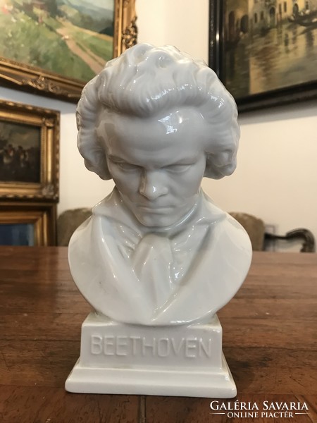 Herend Beethoven porcelain bust