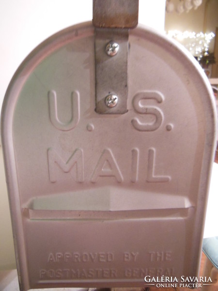 Mailbox - usa - ohio - steel !!! - 48 X 22 x 17 cm - can also be mounted on the wall - perfect