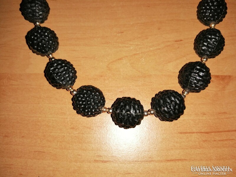 Vintage blackberry necklace 50 cm (1)