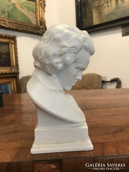 Herend Beethoven porcelain bust