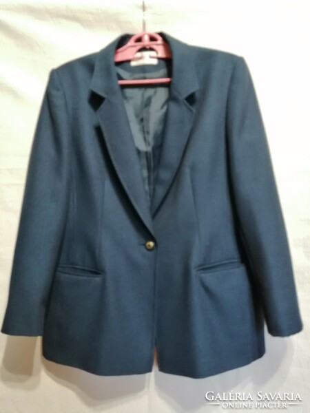 38 dark green eastex women's blazer, jacket, small jacket, 1 button