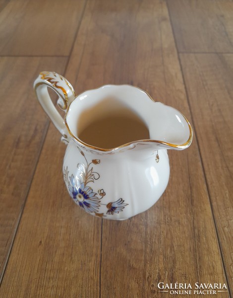 Zsolnay Búzavirág mintás 6 személyes teáskészlet