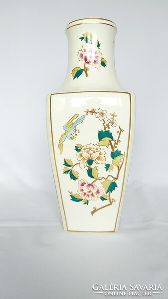 Ravenclaw giant 36cm vase with bird and flowers. Flawless!