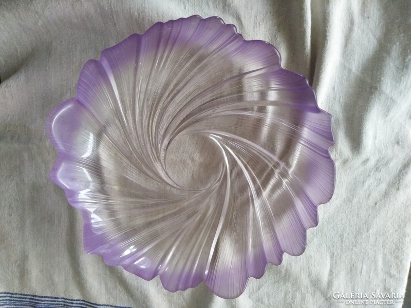 Water lily - glass offering, decorative ornament