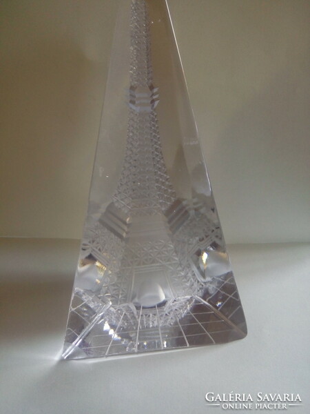 Rossi crystal bohemia crystal eiffel tower