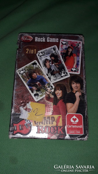 Quality disney -carta mundi - camp rock -rock camp 'rock' game card unopened according to the pictures 1.