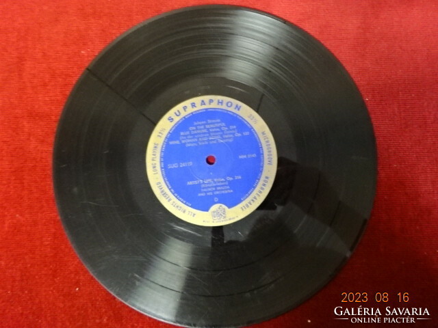 Vinyl LP. Supraphon - sug 24119. Strauss - dalibor furrow. Jokai.