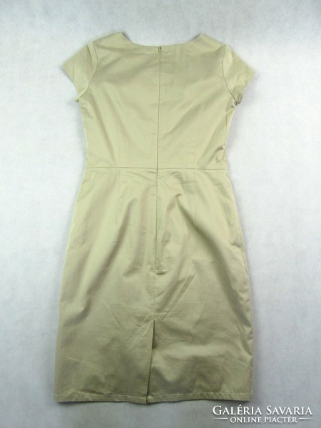 Original gant (m) gorgeous women's beautiful beige dress with back zipper