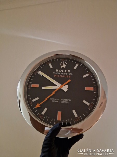 Rolex milgauss orange - wall clock