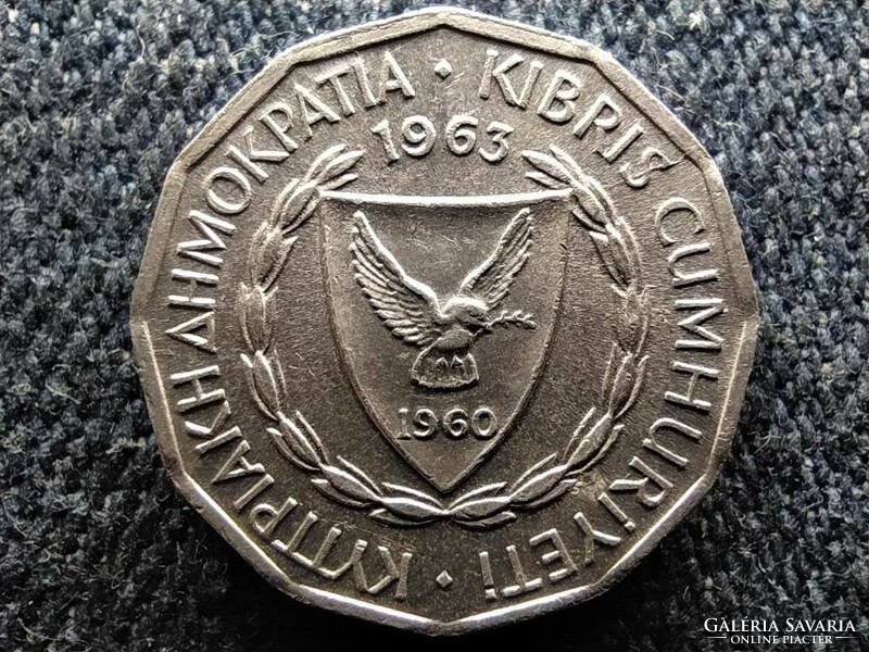 Ciprus 1 Mil 1963 (id57303)