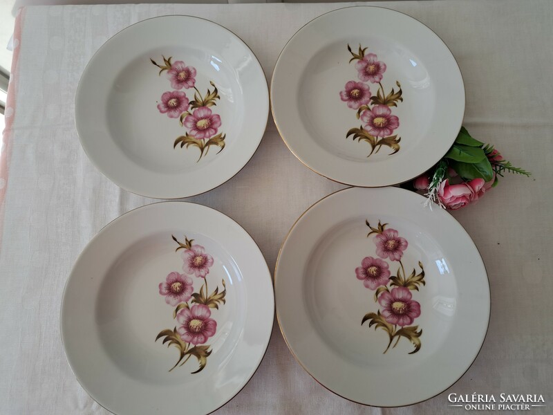 German Kahla porcelain deep plates 4 pcs. 37.