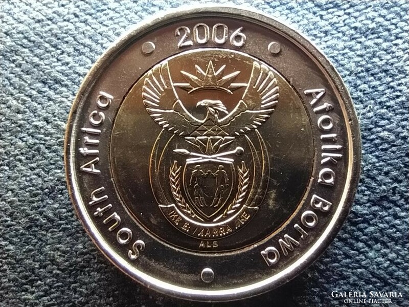 Dél-Afrikai Köztársaság Aforika Borwa 5 Rand 2006 UNC forgalmi sorból (id70165)