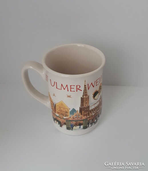 German porcelain Christmas mug