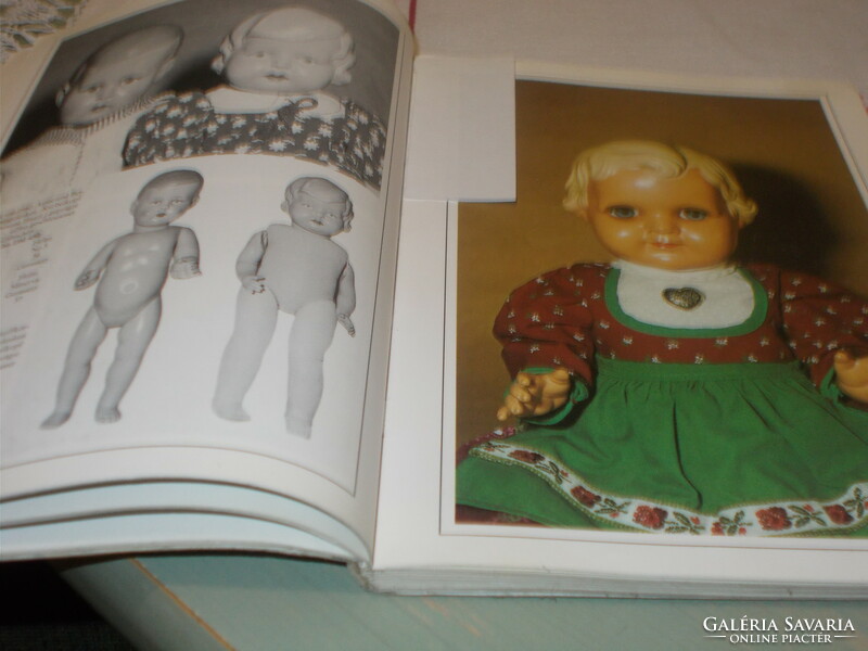 Régi baba könyvek porcelán fejű babákról, celluloid és papirmassé babákról