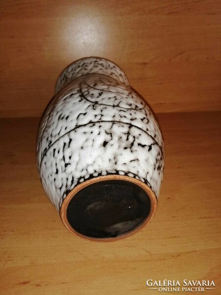 Hódmezővásárhelyi kerámia váza - 27 cm magas (7/d)