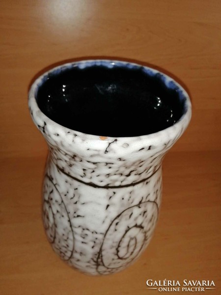 Hódmezővásárhely ceramic vase - 27 cm high (7/d)