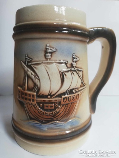 Old boat jug