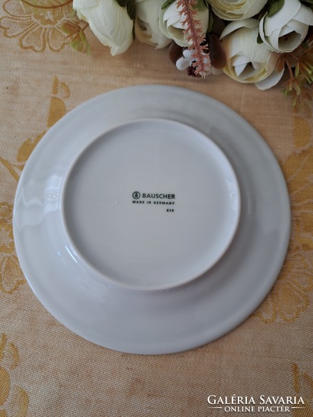 Angyalkás, karácsonyi porcelán tányér         47A