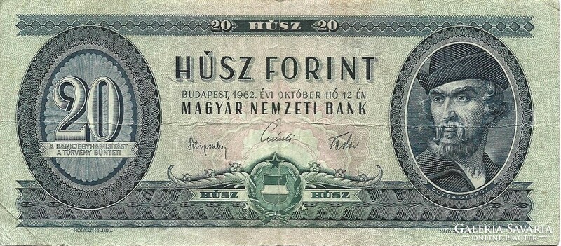 20 forint 1962 1.